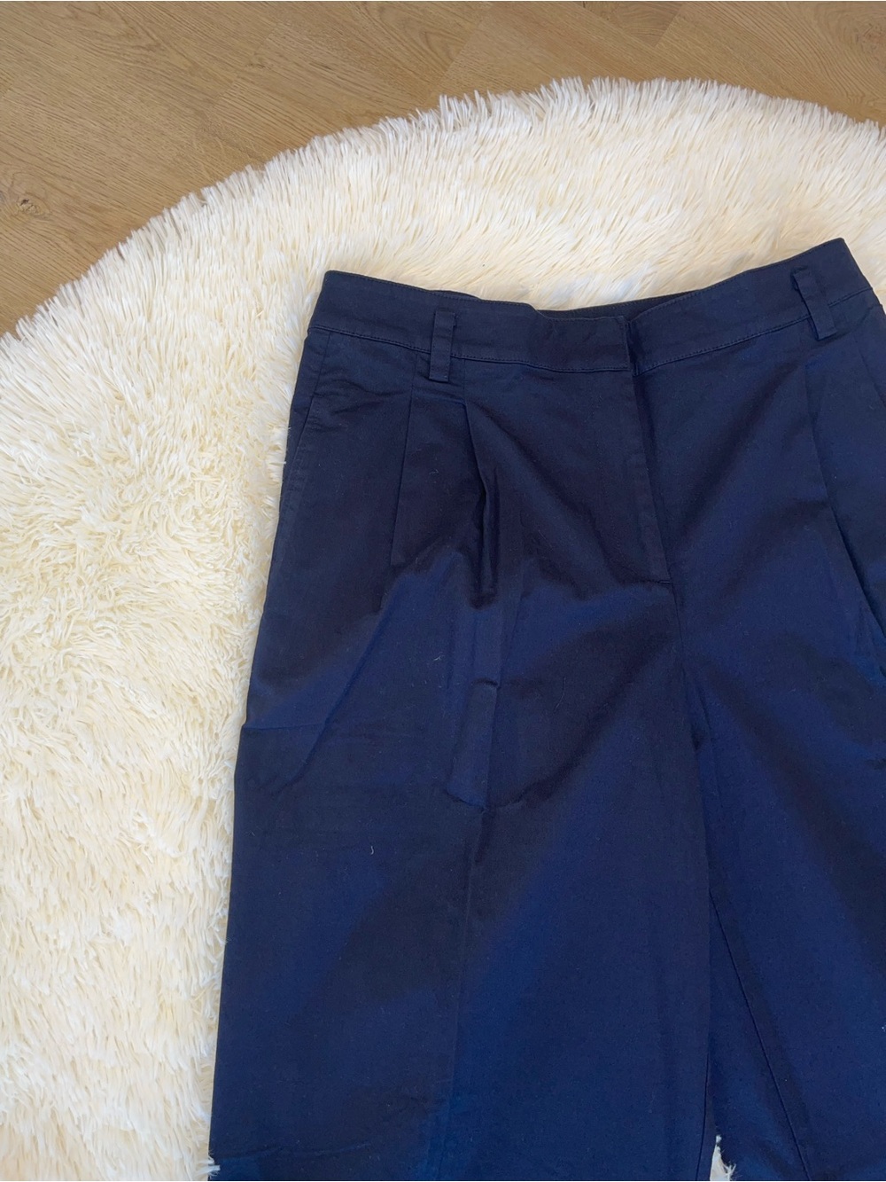 Ann Taylor Black Wide-Leg Trousers - Picture 2 of 5
